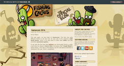 Desktop Screenshot of blog.fishingcactus.com